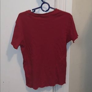 Women’s lettuce crop top